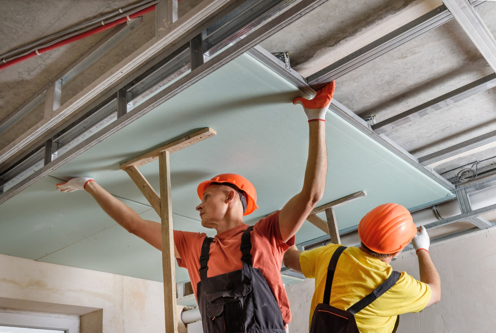 Repairing settling cracks in Mesa home drywall